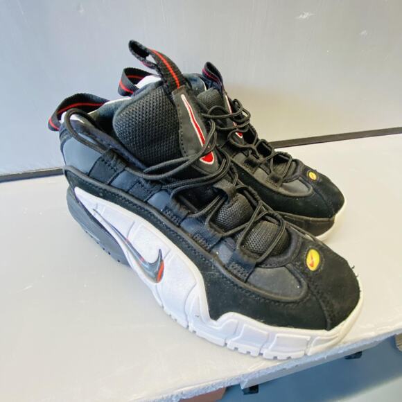 Nike Air Max Penny 1 Shoes Youth Size 6Y 7.5 women White Red Hardaway 315519-007 - Picture 5 of 9
